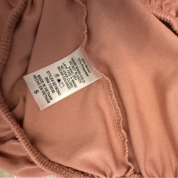 Double Zero Mauve Pink Tank Top Cropped Camisole - Picture 4 of 4